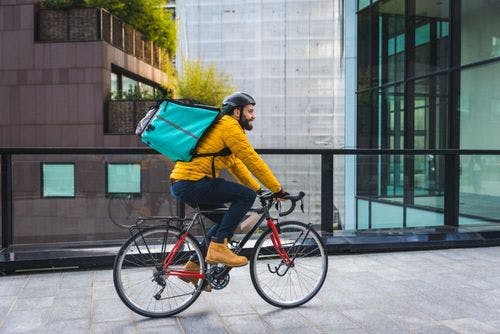 Devenir coursier à vélo auto entrepreneur